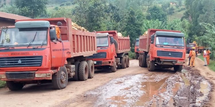 SUD-KIVU : Après Toyota, l’Office des Routes lance les travaux de réhabilitation de la route Miti-Bunyakiri