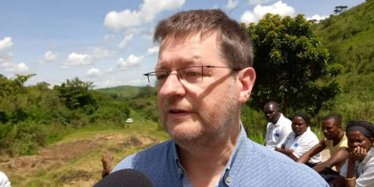 Ituri – Bunia : Problématique de l’eau potable au Quartier Bankoko, le Directeur de Protos s’imprègne de l’évolution du projet Ngongo 2 exécuté par l’Ong-d CIDRI.