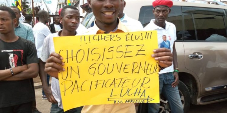 Nord-Kivu : Au début de la campagne des gouverneurs, la Lucha invite les élus à faire un bon choix