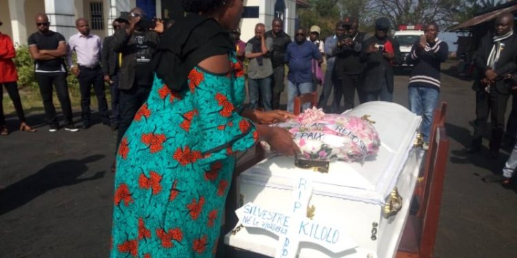 Goma: L’UNPC rend les derniers hommages à Sylvestre Kilolo