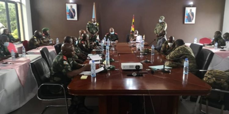 Beni : Les chefs d’Etat major de larmée Ougandaise et Congolaise d’accord pour les opérations conjointes contre les présumés rebelles ougandais ADF
