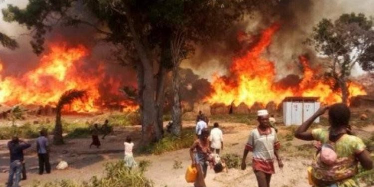 Ituri : 5 morts et des maisons incendiées au village Manzobe(bilan provisoire)