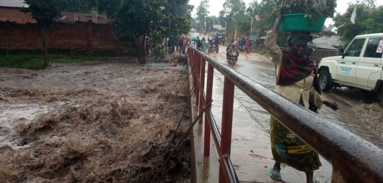 Ituri : Des morts et des maisons détruites après une pluie diluvienne à Bunia