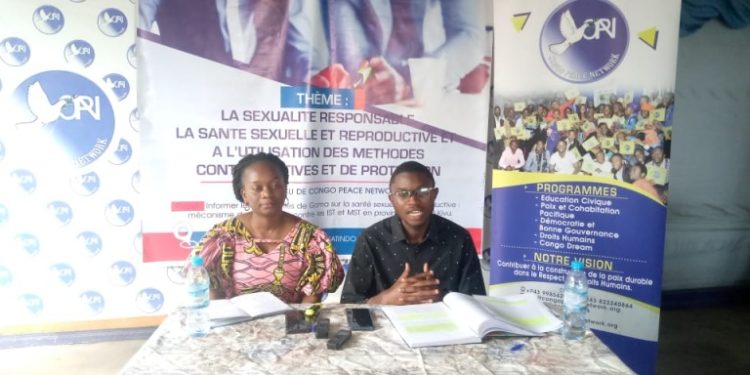 Goma : Congo peace network lance un projet sur la santé sexuelle et reproductivité Goma : Congo peace network lance un projet sur la santé sexuelle et reproductivité