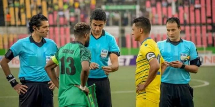 CAF-C1 : A Luanda, lAs VClub a subi une défaite face à Petro Athletico sur le score de 0-1 .