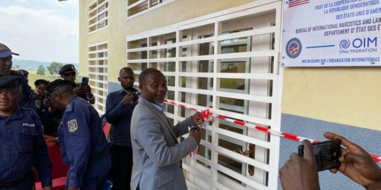 RDC : Inauguration de nouveaux bâtiments pour les escadrons de police des mines et hydrocarbures au Sud-Kivu