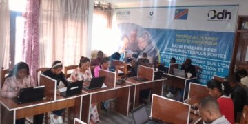 Sud-Kivu : ODH forme les jeunes aux outils informatiques et numériques